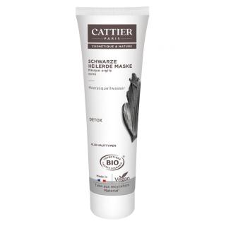 Schwarze Heilerde Maske