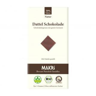 Dattel Schokolade Natur 59% Kakao