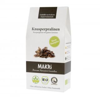 Knusperpralinen mit Dattel Schokolade