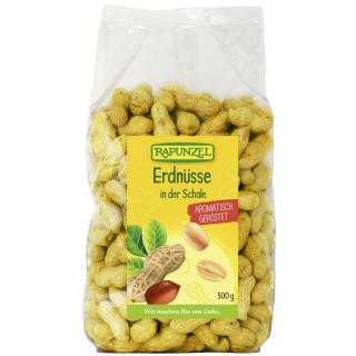 Erdnüsse in der Schale geröstet