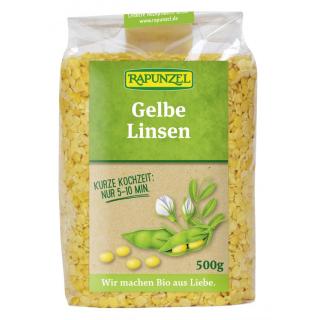 Gelbe Linsen geschält Projekt