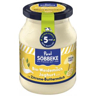 Frühlingsjogurt Zitrone Buttermilch 3,7%