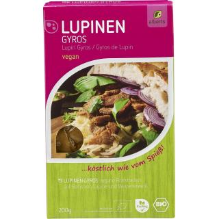 Lupinengeschnetzeltes `Gyros`