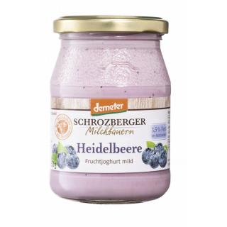 Fruchtjogurt Heidelbeer im Glas 3,5%, Fruchtjogurt