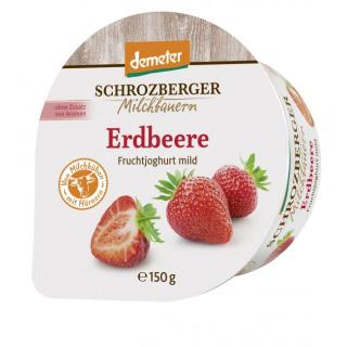 Jogurt Erdbeere 3,5%, Saisonjogurt - 150g Becher