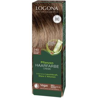 Pflanzenhaarfarbe Creme nougatbraun 240, LOGONA Pf