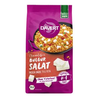 Bulgur Salat mit roten Linsen