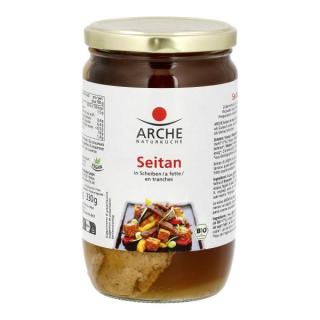 Seitan in Sojasauce SCHEIBEN