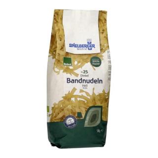 Dinkel Bandnudeln, hell 9mm