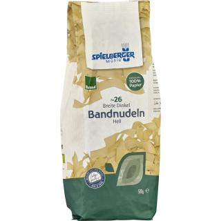 Dinkel Bandnudeln, hell 18mm