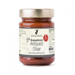 Brotaufstrich Antipasti Olive vegan, SANCHON Aufst