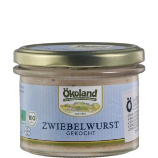 Bioland Zwiebelwurst gekocht