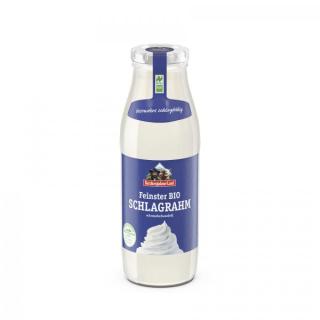 Sahne 32%, Flasche