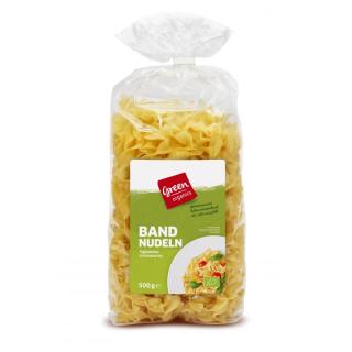 Bandnudeln geschnitten, hell