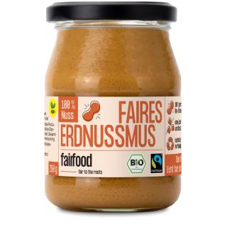 Erdnussmus Fairtrade