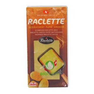 CH Raclette in Scheiben geräuchert