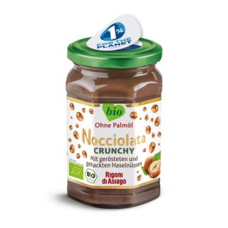 Nocciolata Crunchy - Nuss-Nougat Aufstrich /glf