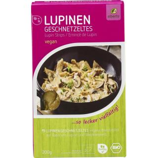 Lupinengeschnetzeltes `gewürzt`